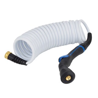 Foto 1 | Foto 1 | Sistema De Rociado Hosecoil Skipper Con Manguera 3/8 Pulgadas Color Blanco - Venta Internacional.