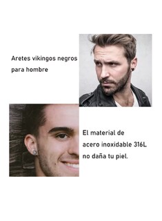 Foto 3 | Foto 3 | 9pares Xtellar Aretes Hombre Piercing Acero Inoxidable