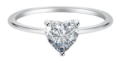 Foto 1 | Foto 1 | Anillo Talla 7 Xtellar De Compromiso Y Promesa Chapado En Plata 925 Con Brillante Moissanita