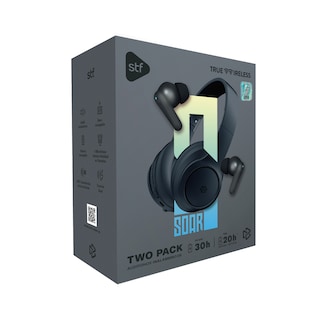 Foto 7 | Foto 7 | Two Pack Soar Anc Stf: Audífonos Inalámbricos Oe+tws 30h Color Gris