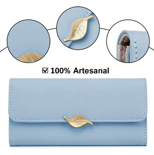 Foto 3 | Foto 3 | Cartera Para Mujer Gran Capacidad Billetera Con Tarjetero