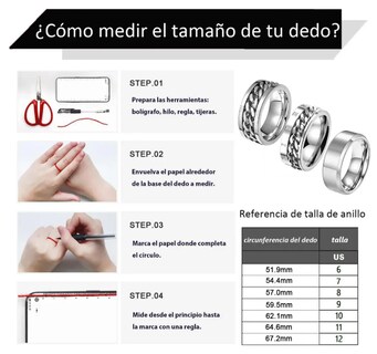 Foto 4 | Foto 4 | Xtellar Set De 3 Anillos De Titanio Y Acero Inoxidable Para Hombre - Elegante Y Minimalista