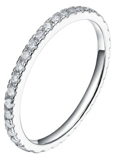Foto 1 | Foto 1 | Anillo De Compromiso Xtellar Talla 7 Chapado En Plata Esterlina 925 Con Zirconia Símbolo De Amor Y Elegancia