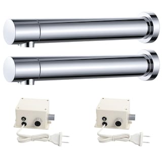 Foto 1 | Foto 1 | Grifo De Pared Con Sensor Ventdepot Mxwfg-002 2 Piezas Plateado