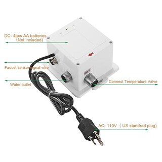 Foto 4 | Foto 4 | Caja De Control Para Grifo Ventdepot Mxssx-003 3 Piezas Blanco