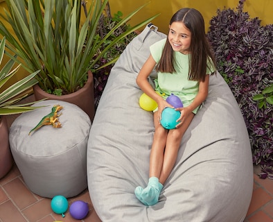 Foto 7 | Foto 7 | Puff Pillow Luuna Sand Para Sala Terraza Patio Y Exterior