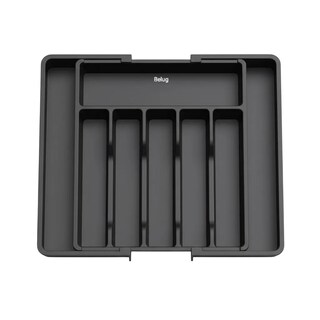 Foto 1 | Foto 1 | ''organizador Bandeja De Cubierto Extensible 8 Compartimientos Negro ''