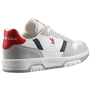 Foto 3 | Foto 3 | Tenis Hombre American Fire 7143 Blanco/gris Urbano Sport Casual Caballero Talla 26 A 29 M