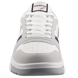 Foto 5 | Foto 5 | Tenis Hombre American Fire 7143 Blanco/gris Urbano Sport Casual Caballero Talla 26 A 29 M