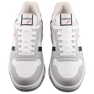 Foto 6 | Foto 6 | Tenis Hombre American Fire 7143 Blanco/gris Urbano Sport Casual Caballero Talla 26 A 29 M