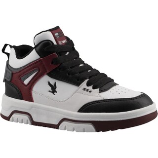 Foto 2 | Foto 2 | Tenis Niñ3 American Fire 7146 Blanco/guinda Urbano Sport Casual Niño Talla 18 A 21.5