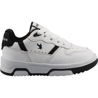 Foto 1 | Foto 1 | Tenis Niño American Fire 7143 Blanco Urbano Sport Casual Niño Talla 15 A 17.5 M