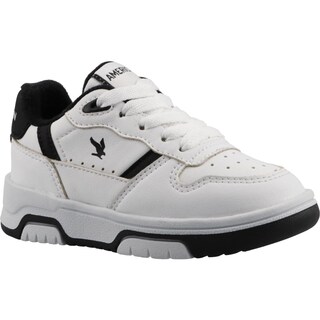 Foto 2 | Foto 2 | Tenis Niño American Fire 7143 Blanco Urbano Sport Casual Niño Talla 15 A 17.5 M