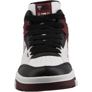 Foto 5 | Foto 5 | Tenis Niñ3 American Fire 7146 Blanco/guinda Urbano Sport Casual Niño Talla 18 A 21.5