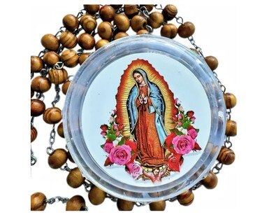 Foto 2 | Foto 2 | 12 Rosarios Virgen Guadalupe Cruz Dorada Aroma