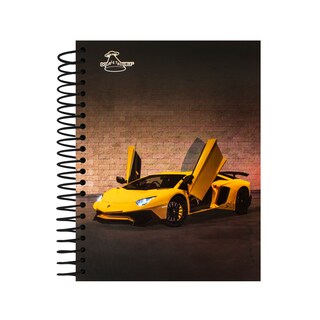 Foto 1 | Foto 1 | Cuaderno Libreta Profesional 200 Hojas Pasta Dura Cuadro Chico Lamborghini