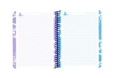 Foto 3 | Foto 3 | Cuaderno Libreta Profesional 200 Hojas Pasta Dura Cuadro Chico