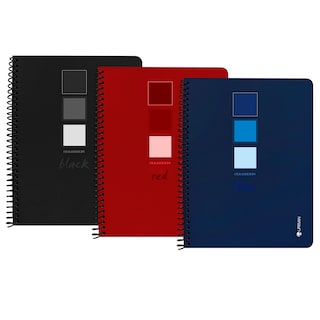 Foto 1 | Foto 1 | Cuaderno Profesional Kit Mixto 3 Piezas Urman Raya Cuadro Grande Y Cuadro Chico Tapa Emplacada