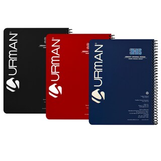Foto 2 | Foto 2 | Cuaderno Profesional Kit Mixto 3 Piezas Urman Raya Cuadro Grande Y Cuadro Chico Tapa Emplacada