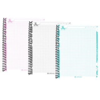 Foto 3 | Foto 3 | Cuaderno Profesional Kit 3 Piezas Urman Cuadro Chico Tapa Emplacada