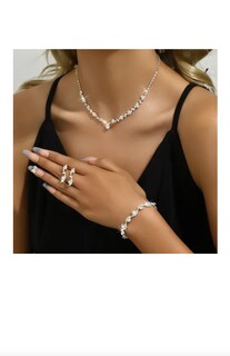 Foto 3 | Foto 3 | Joyería Juego Xtellar De Collar Pulsera Pendientes