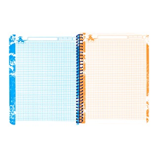 Foto 3 | Foto 3 | Cuaderno Libreta Profesional 200 Hojas Pasta Dura Mosaicos Cuadro Chico
