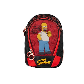 Foto 1 | Foto 1 | Mochila Escolar Infantil Los Simpsons Homero Original Rojo