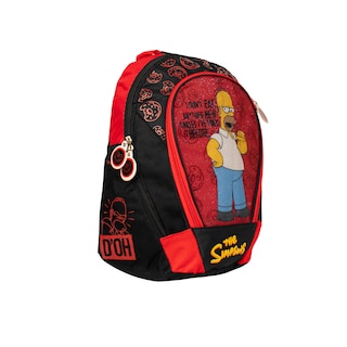 Foto 2 | Foto 2 | Mochila Escolar Infantil Los Simpsons Homero Original Rojo
