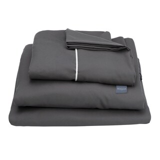 Foto 5 | Foto 5 | Colchón Restonic Enzo Queen Size+box Dicasa Gris Carbón+almohada Royal+protector Lux+sábanas Royal