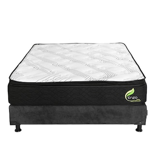 Foto 2 | Foto 2 | Colchón Restonic Enzo Queen Size + Box Dicasa + Almohada Royal Twin + Sábanas Royal