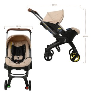 Foto 2 | Foto 2 | Carriola Para Bebé Dodo Baby Volpe Mosquitero E Impermeable Beige