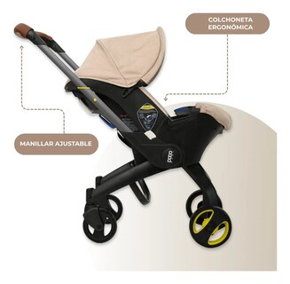 Foto 4 | Foto 4 | Carriola Para Bebé Dodo Baby Volpe Mosquitero E Impermeable Beige