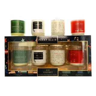 Foto 1 | Foto 1 | Juego De Velas Perry Ellis Joy De 4.5 Onzas Con Pino Fresco Cítricos Etc. - Venta Internacional.