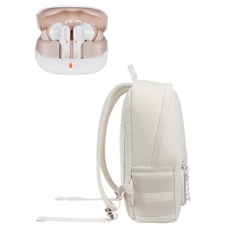 Foto 3 | Foto 3 | Combo Mochila Cool Capital Nara Con Audífonos Stf Tws Pure Color Rosa