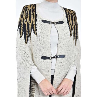 Foto 5 | Foto 5 | Capa De Punto Con Broche Roman Fashion /juvenil  34346 (beige) Beige