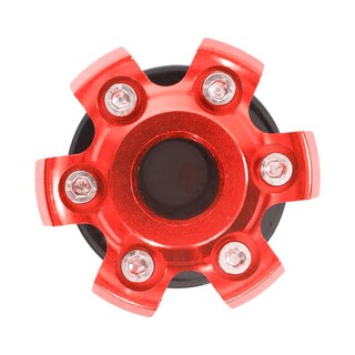 Foto 4 | Foto 4 | Par Punta Cabezal Slider Aluminio Rojo Moto Decorativos