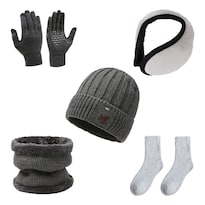 Gorro con Accesorios de Invierno 7 Piezas