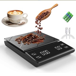 Foto 1 | Foto 1 | Báscula De Cocina Digital alta Precisión 1g usb Recargable Cronómetro Para Cocinar con Pantalla Lcd Brillante Para Repostería c