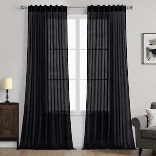 Foto 1 | Foto 1 | Cortinas Miulee Negro - Venta Internacional