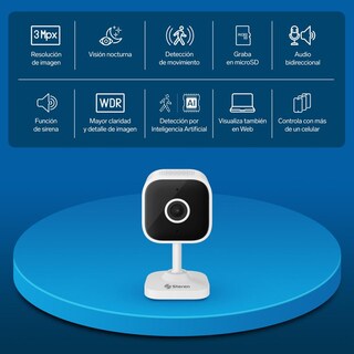 Foto 2 | Foto 2 | 2 Cámaras De Seguridad Wi-fi* Mpx Fija
