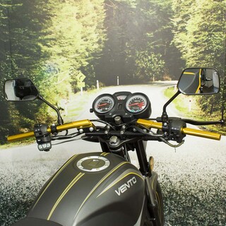 Foto 6 | Foto 6 | Manubrio Deportivo Universal Posiciones Moto Metalico Dorado