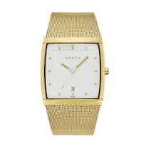 Reloj Obaku Denmark V102gdgwmg Lund Gold-dorado