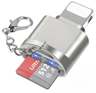 Foto 1 | Foto 1 | Xtellar Adaptador Otg Y Lector De Tarjetas Micro Sd Para Iphone Y Ipad - Aumenta Tu Espacio De Almacenamiento Fácilmente
