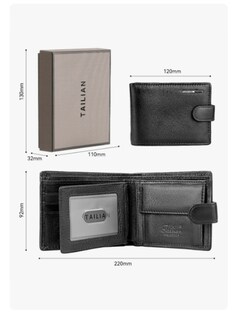 Foto 2 | Foto 2 | Cartera De Hombre Hombre Monedero Hombre Color Negro