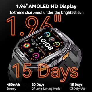 Foto 4 | Foto 4 | Reloj Smartwatch Cubot Negro-Venta Internacional
