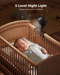 Foto 6 | Foto 6 | Ventilador De Cochecito Sweetfull, 4000 Mah, Recargable, 4 Velocidades, Negro - Venta Internacional.