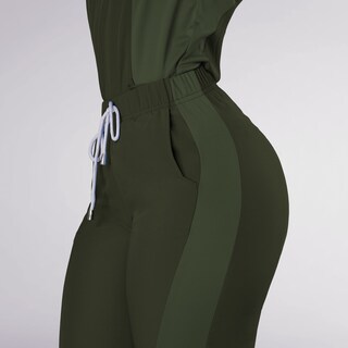 Foto 3 | Foto 3 | Conjunto Quirúrgico Antifluidos Manga Larga Verde Olivo Sea Brazil