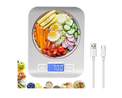 Foto 1 | Foto 1 | Báscula De Alimentos De Cocina Digital Recargable