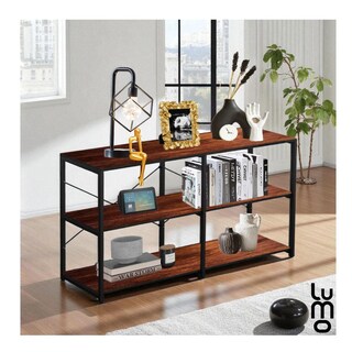 Foto 4 | Foto 4 | Credenzas Recibidor Doble Repisa Minimalista 140x77cm