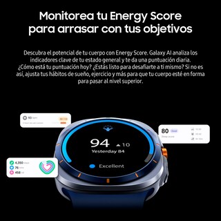 Foto 4 | Foto 4 | Samsung Galaxy Watch Ultra (lte 47 Mm) Plata Titanio + Galaxy Buds3 Fe Gris